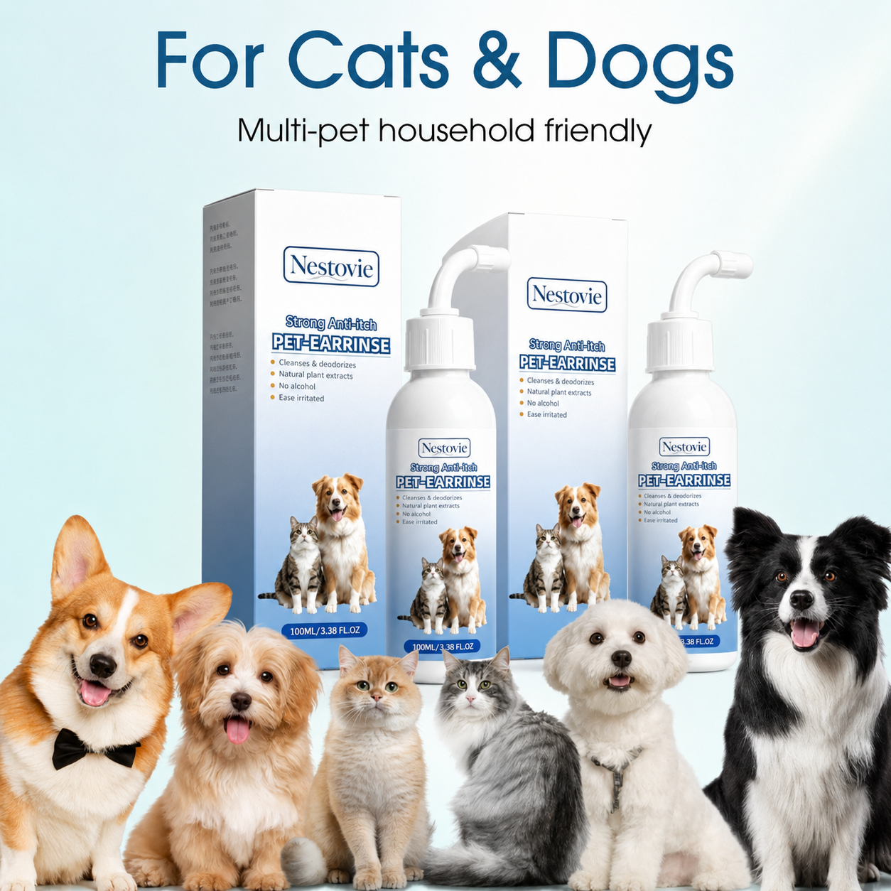 Relieve Ear Itching & Keep Your Pet's Ears Fresh and Healthy