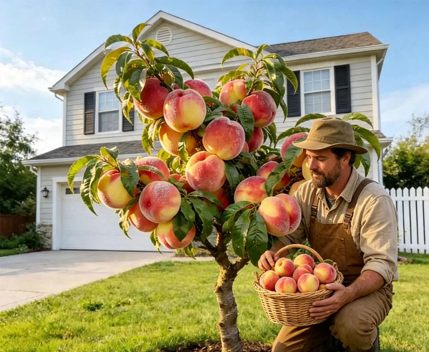 Premium Peach Tree Seeds | Grow Juicy Sweet Peaches In Your Backyard Easily