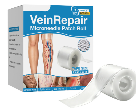 VeinRepair Microneedle Patch Roll | Professional Leg Varicose Vein Repair Tape