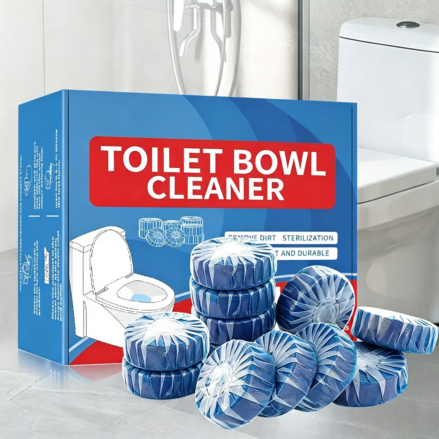 Tired of Scrubbing Stinky, Yellow Toilets? Our Cleaner Blocks Do All The Work For You