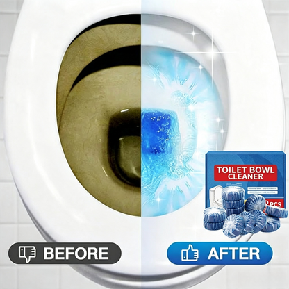 Tired of Scrubbing Stinky, Yellow Toilets? Our Cleaner Blocks Do All The Work For You