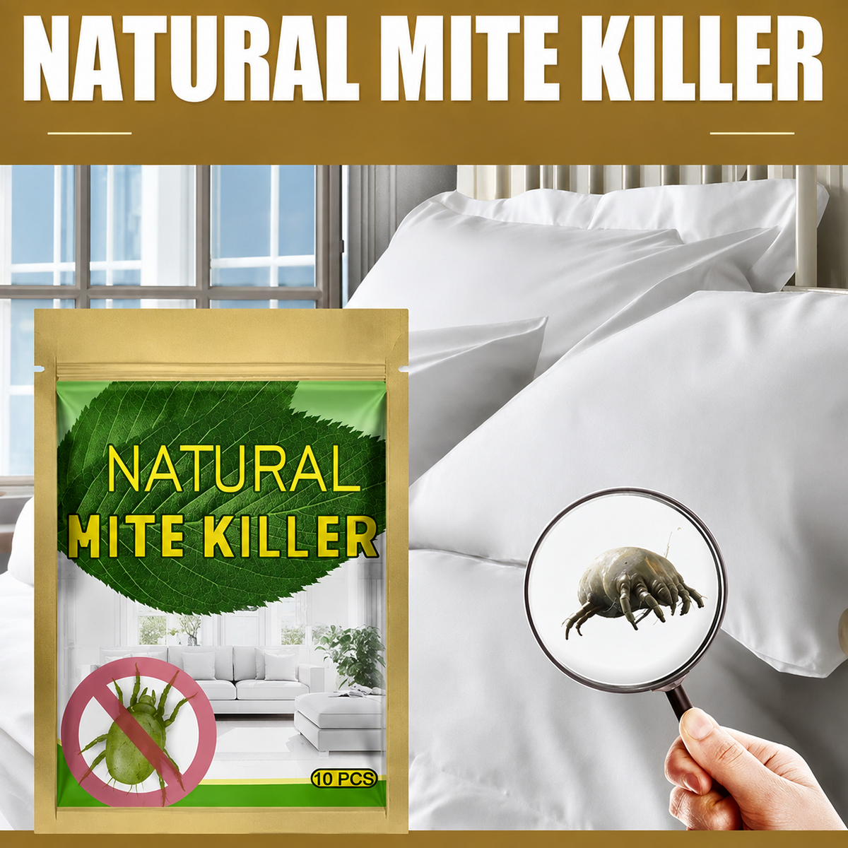 Natural Mite Control Sachet（Quantity- PCS / bag） Regular price$29.98 Sale price$19.99 33.32% OFF