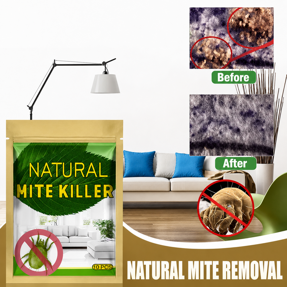Natural Mite Control Sachet（Quantity- PCS / bag） Regular price$29.98 Sale price$19.99 33.32% OFF