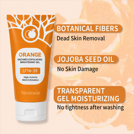 Nestovie Orange Enzyme Exfoliating Gel for Smooth & Radiant Skin