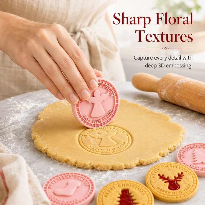 💥 Last Day! Special Sale 🎁Festive Christmas Cookie Cutter Set🥧